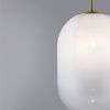 Bílé skleněné závěsné světlo Nova Luce Chrysi 24 cm -fv-interier-25