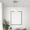Bílé skleněné závěsné světlo Nova Luce Chrysi 43 cm -fv-interier-25