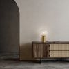 Bílo-zlatá skleněná stolní lampa Nova Luce Vita -fv-interier-25