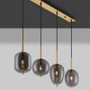 Kouřově šedé skleněné závěsné světlo Nova Luce Lato 110 cm -fv-interier-25