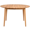 406123 7 dubovy rozkladaci jidelni stul rowico filippa 120 165 x 120 cm