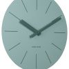 Tyrkysové nástěnné hodiny Lora 30 cm -fv-interier-25