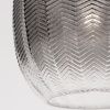 Kouřově šedé skleněné závěsné světlo Nova Luce Loni 24 cm -fv-interier-25