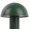 Tmavě zelená kovová stolní LED lampa Fungus -fv-interier-25