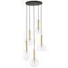 Závěsné skleněné světlo Nova Luce Amelia 60 cm