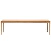 Dubový rozkládací jídelní stůl Kave Home Lenon 200-280 x 90 cm