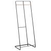Černý kovový stojací věšák Yamazaki Tower 163 cm
