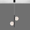 Opálově bílé skleněné závěsné LED světlo Nova Luce Nuvole 28,5 cm -fv-interier-25