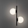 Opálově bílé skleněné závěsné LED světlo Nova Luce Nuvole 28,5 cm -fv-interier-25