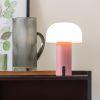 Růžová plastová stolní LED lampa Cecile -fv-interier-25