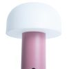 Růžová plastová stolní LED lampa Cecile -fv-interier-25