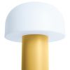 Žlutá plastová stolní LED lampa Cecile -fv-interier-25