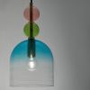 Barevné skleněné závěsné světlo Nova Luce Murano 16 cm -fv-interier-25