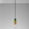 Barevné skleněné závěsné světlo Nova Luce Murano 10,8 cm -fv-interier-25