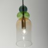 Barevné skleněné závěsné světlo Nova Luce Murano 10,8 cm -fv-interier-25