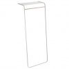 Bílý kovový stojací věšák s policí Yamazaki Tower II. 160 cm