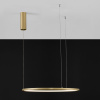 Zlaté kovové závěsné LED světlo Nova Luce Tarquin 60 cm -fv-interier-25