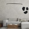 Černé kovové závěsné LED světlo Nova Luce Tarquin 80 cm -fv-interier-25