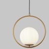 Opálově bílé skleněné závěsné světlo Nova Luce Obitar 35 cm -fv-interier-25