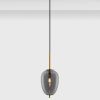 Kouřově šedé skleněné závěsné světlo Nova Luce Lato 15,8 cm -fv-interier-25