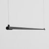 Černé kovové závěsné LED světlo Nova Luce Elettra 120 cm -fv-interier-25