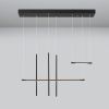 Černé kovové závěsné LED světlo Nova Luce Elettra 110 cm -fv-interier-25