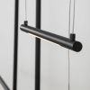 Černé kovové závěsné LED světlo Nova Luce Elettra 110 cm -fv-interier-25
