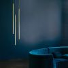 Zlaté kovové závěsné LED světlo Nova Luce Elettra -fv-interier-25