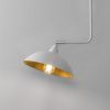 Bílé kovové závěsné světlo Nova Luce Mirba 40 cm -fv-interier-25
