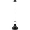 Černé kovové závěsné světlo Nova Luce Ruvi 22 cm