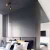 Černé kovové stropní světlo Nova Luce Ruvi 28,5 cm -fv-interier-25