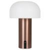 Měděná dobíjecí zahradní LED lampa Sohy