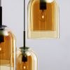 Oranžové skleněné závěsné světlo Nova Luce Velor 30 cm -fv-interier-25