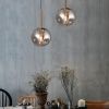 Šedé skleněné závěsné světlo Nova Luce Spada 15 cm -fv-interier-25