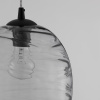 Světle šedé skleněné závěsné světlo Nova Luce Evleen 23 cm -fv-interier-25
