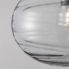 Světle šedé skleněné závěsné světlo Nova Luce Evleen 30 cm -fv-interier-25