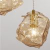 Jantarově hnědé skleněné závěsné světlo Nova Luce Odelle 48 cm  -fv-interier-25