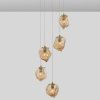 Jantarově hnědé skleněné závěsné světlo Nova Luce Odelle 48 cm  -fv-interier-25