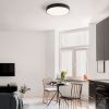Černé kovové stropní LED světlo Nova Luce Hadon 50 cm -fv-interier-25