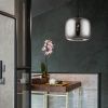 Šedé skleněné závěsné světlo Nova Luce Savaz II. 28 cm -fv-interier-25