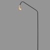 Černá kovová stojací lampa Nova Luce Geko 157 cm -fv-interier-25