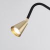 Černá kovová stojací lampa Nova Luce Geko 157 cm -fv-interier-25