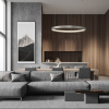 Stříbrné kovové závěsné LED světlo Nova Luce Perrine 60 cm -fv-interier-25