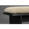 Černo-béžová bouclé lavice DUTCHBONE SHIHO 85 x 38 cm -fv-interier-25