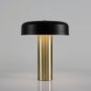 Černo-zlatá kovová stolní LED lampa Nova Luce Pandora -fv-interier-25