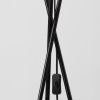 Černá kovová stojací lampa Nova Luce Retro 145 cm -fv-interier-25