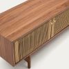 Ořechový TV stolek Kave Home Elan 200 x 40 cm -fv-interier-25