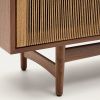 Ořechový TV stolek Kave Home Elan 200 x 40 cm -fv-interier-25
