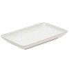 Šedý kameninový tác Kave Home Savel 25 x 13 cm