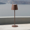 Hnědá kovová nabíjecí stolní LED lampa Nova Luce Seina -fv-interier-25